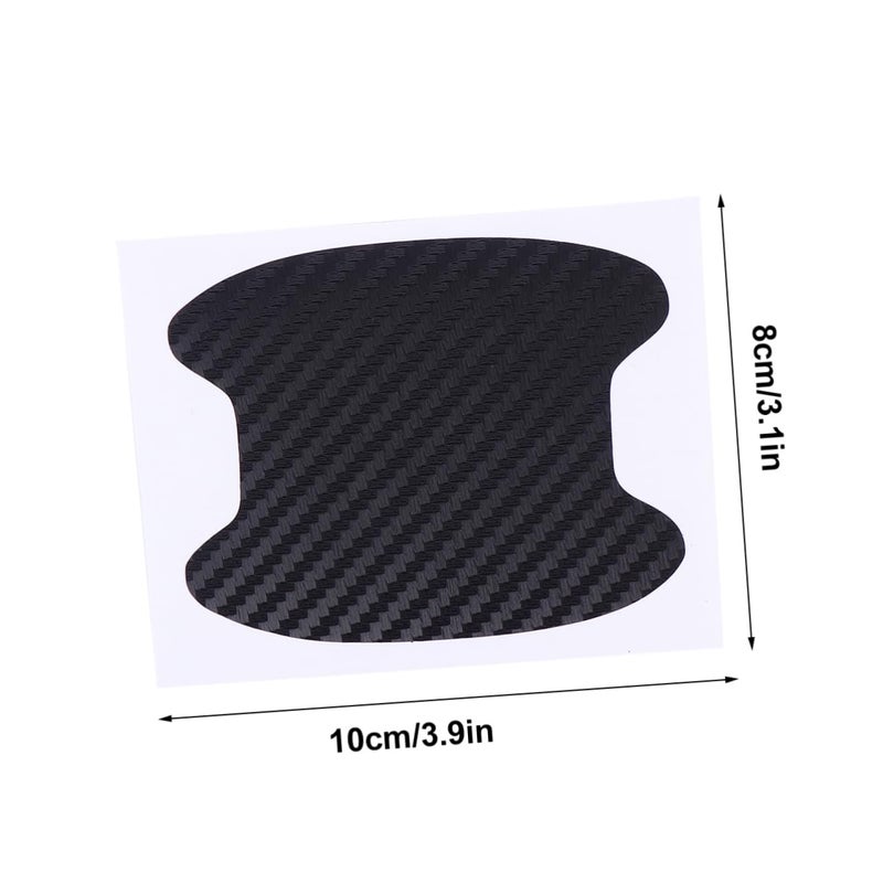 Car Door Handle Scratch Protection Film 4 Pieces Clear Paint Guard Stickers - Image 3