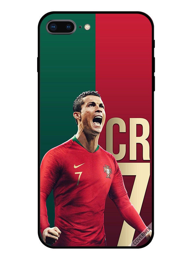 Covernex Protective Case Cover For Apple iPhone 8 Plus Cristiano Ronaldo Portugal Team Collection - Image 1
