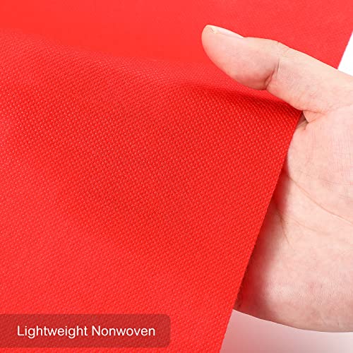 Shappy Red Carpet Runner Rug for Party 55gsm Thickness with 1 Piece Carpet Tape for Wedding Christmas Xmas Thanksgiving Outdoor Accessories, Wedding Party Hallway Rug(2.6 x 30 Feet) - Image 3