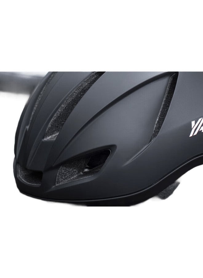 Yaphtes Cycling Helmet, National Standard Certified, Road Bike Integrated Design, With Tail Light, Aerodynamic, Breathable, Safety Helmet For Men And Women, Black - Image 3
