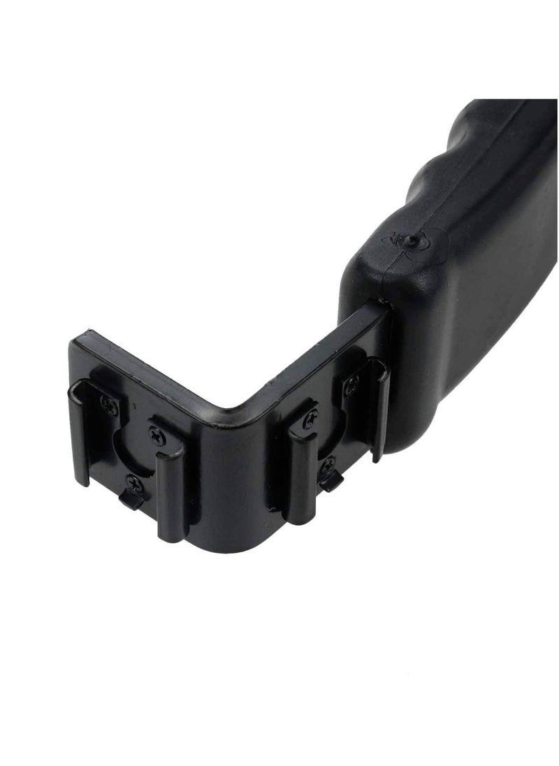 KASTWAVE - Camera L Bracket Mount,  Video Grip L-Bracket with Cold Shoe Mount 1/4'' Tripod Screw Heavy Duty Padded Hand Grip for DSLR Camera Camcorder - Image 1