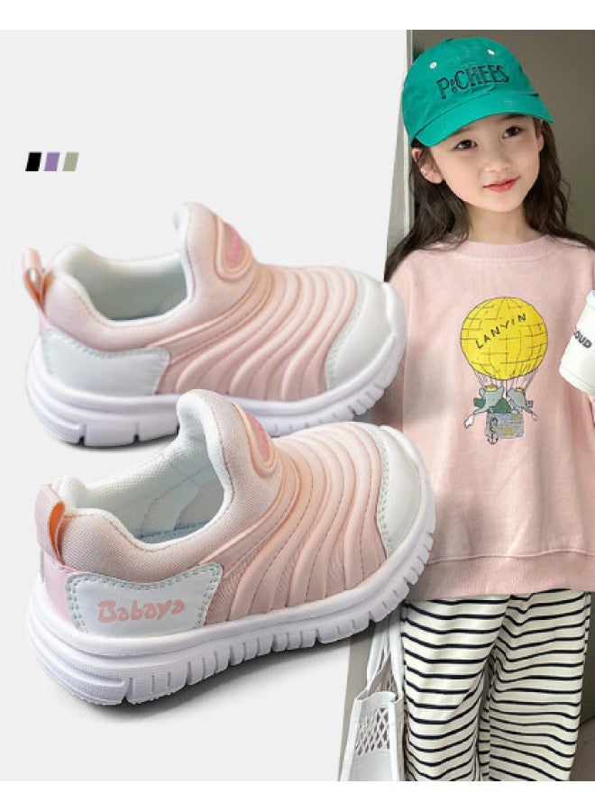 Hot Caterpillar Sneakers】versatile Soft-sole Casual Sports Shoes For Boys And Girls On Campus - Image 1