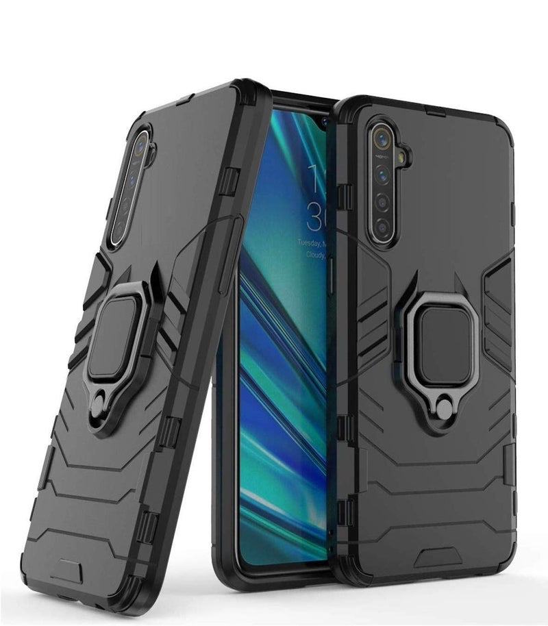 SPAZY CASE® Realme XT Dual Layer Armor Defender Full Body Protective Back Case Cover Designed for Realme XT - Image 1