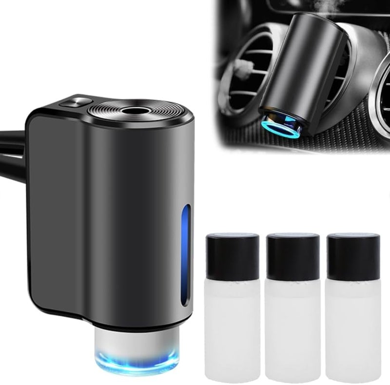 MADGININE Smart Car Air Freshener Diffuser with 3 Aromatherapy Bottles and Nano Atomization Technology - Image 1