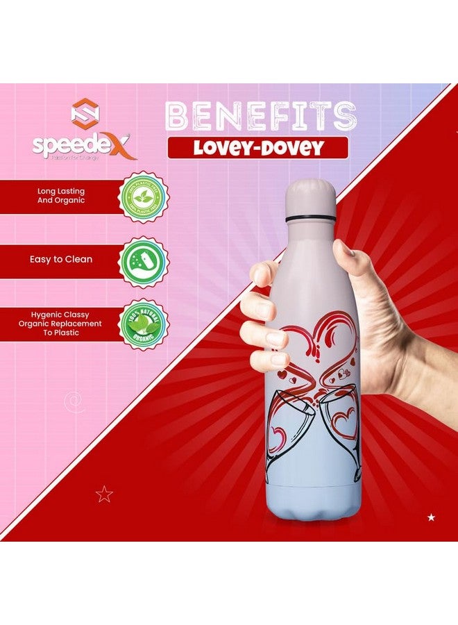 SPEEDEX Thermos Bottle - 500 ML Vacuum Insulated Stainless Steel for Kids, Men, Women - Thermosteel Bottle Ideal for School, Office, Travel Flask for Hot & Cold Beverages - Printed - Image 3