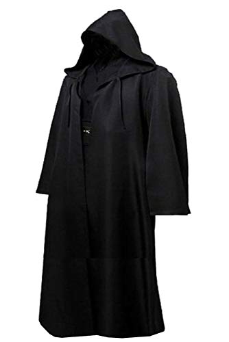 GOLDSTITCH Men & Kids Tunic Hooded Robe Cloak Knight Fancy Cool Cosplay Costume - Image 1