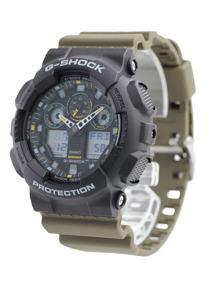 CASIO G-SHOCK Casual Men Watch GA-100TU-1A3DR - Image 3