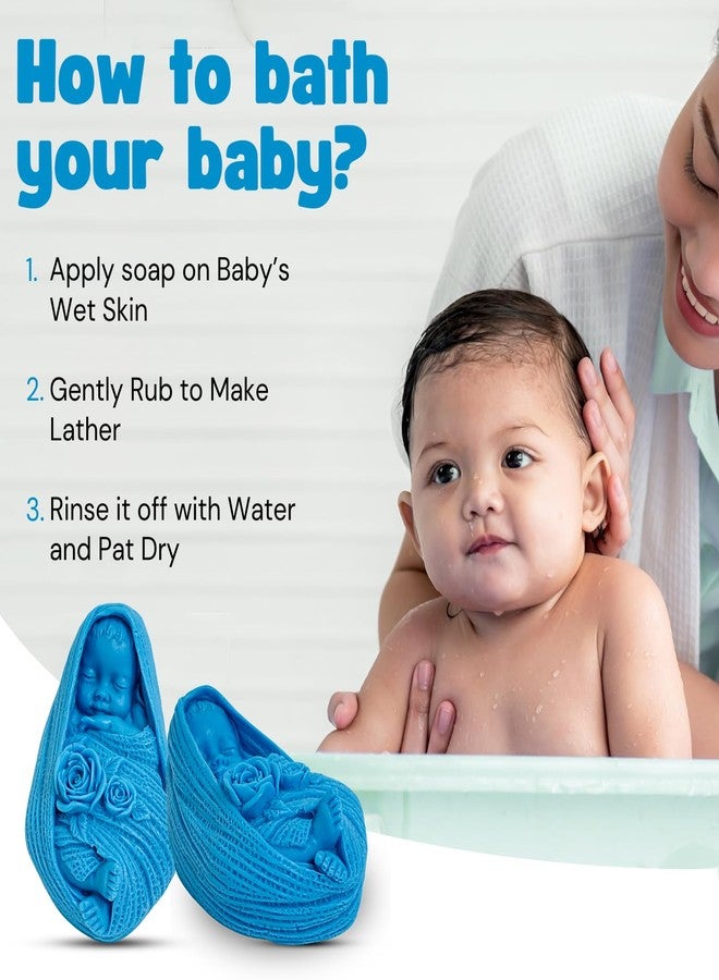 SCIIAN Baby Soap |Baby Soap for Kids | Kids Toys Soap 120g | Baby Soaps for Bath | Natural Bathing Soap | Baby Soap for Kids 2-5 Years | Handmade Soap | Kids Toys Bath Soaps Blue - Image 4