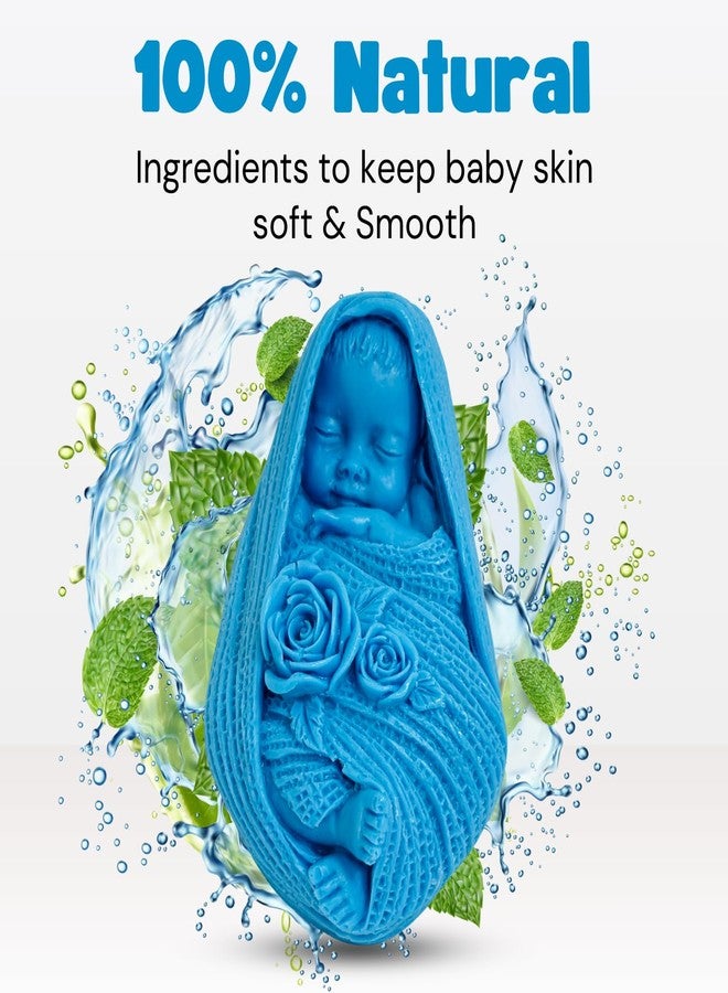 SCIIAN Baby Soap |Baby Soap for Kids | Kids Toys Soap 120g | Baby Soaps for Bath | Natural Bathing Soap | Baby Soap for Kids 2-5 Years | Handmade Soap | Kids Toys Bath Soaps Blue - Image 2
