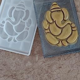 53 Arts 53ARTS Ganesh Ganesha Ganpati Frame Resin Mould Silicone Epoxy Casting Molds for DIY Crafts Trinket Container Home Wall Decoration - Image 4