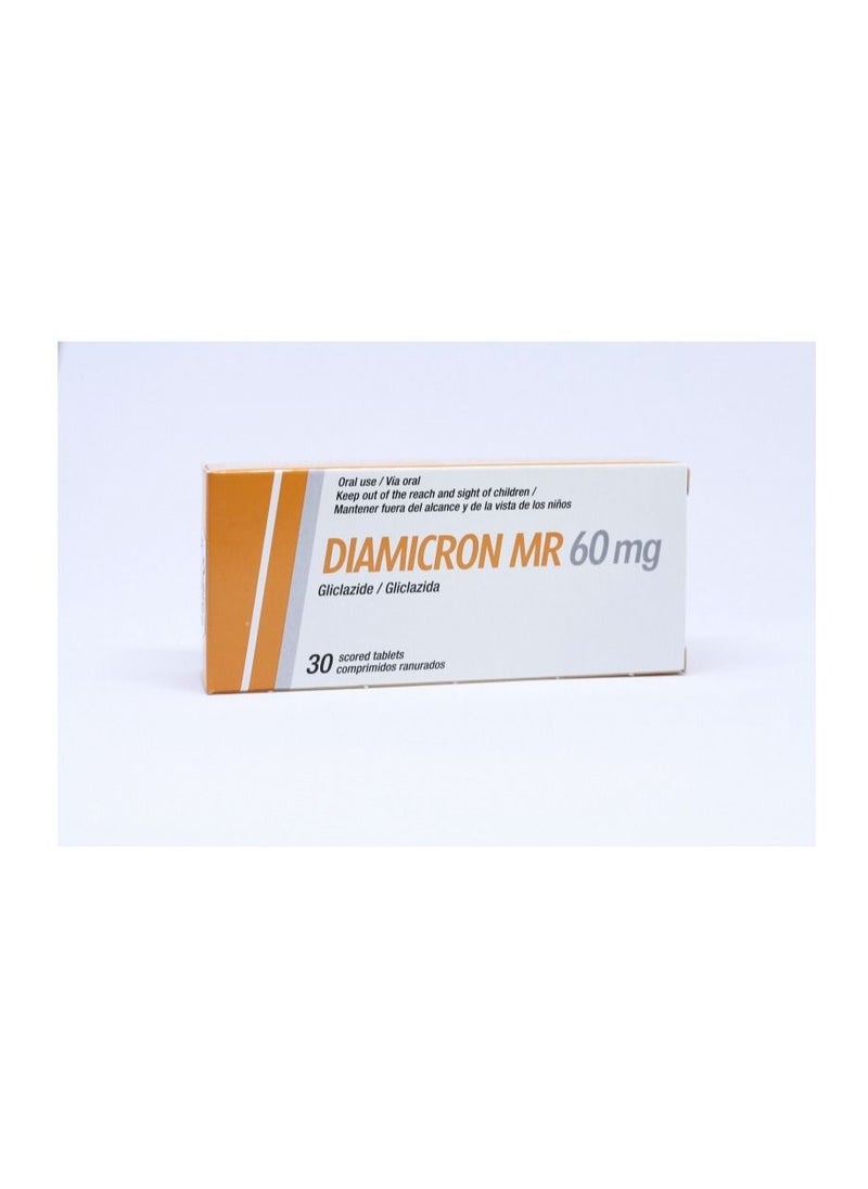 DIAMICRON - إم آر 60 مجم 30 قرص - Image 1