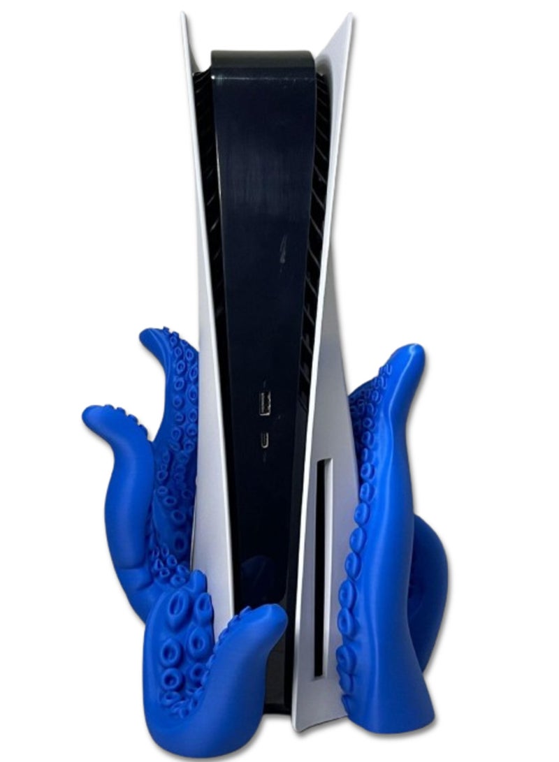 أخوة ثلاثي الأبعاد قاعدة حامل رأسي لوحدات تحكم بلاي ستيشن 5 (إصدار الأقراص) - ملحقات قاعدة بي اس 5 تصميم الأخطبوط - Image 1