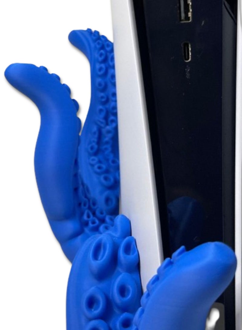 أخوة ثلاثي الأبعاد قاعدة حامل رأسي لوحدات تحكم بلاي ستيشن 5 (إصدار الأقراص) - ملحقات قاعدة بي اس 5 تصميم الأخطبوط - Image 2