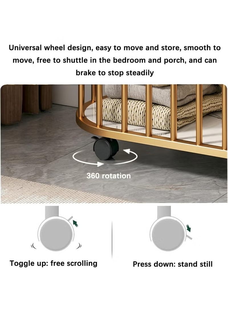 Beauenty Coat Rack, Clothes Rack, Large Capacity Storage Rack Multifunctional Clothing and Shoe Storage Rack, Suitable for Bedroom, Porch, Office Furniture (Color: Black, Size: 60 CM) - Image 5