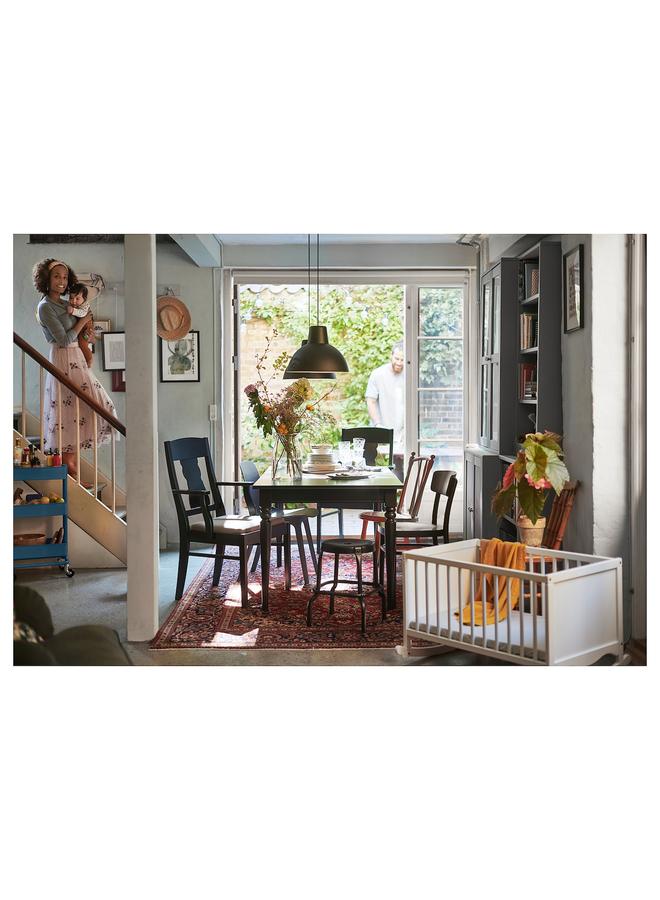 زبون مصباح معلق، أسود، 38 سم - Image 2