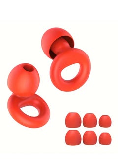 Sky Zone Reusable Silicone Earplugs for Swimming, Sleeping, and Diving | Noise Cancelling, Waterproof, Comfortable Fit, High-Quality Ear Protection for Travel and Outdoor Use 