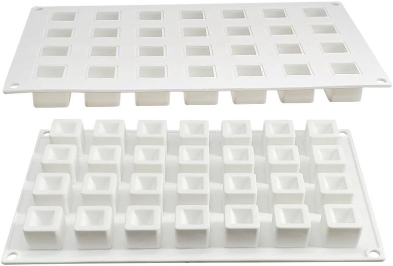 mostsom Epoxy Resin DIY Ice Cube Mold - 28 Grid Square Silicone Mold (11.8 x 7 x 1 inch) - Image 5