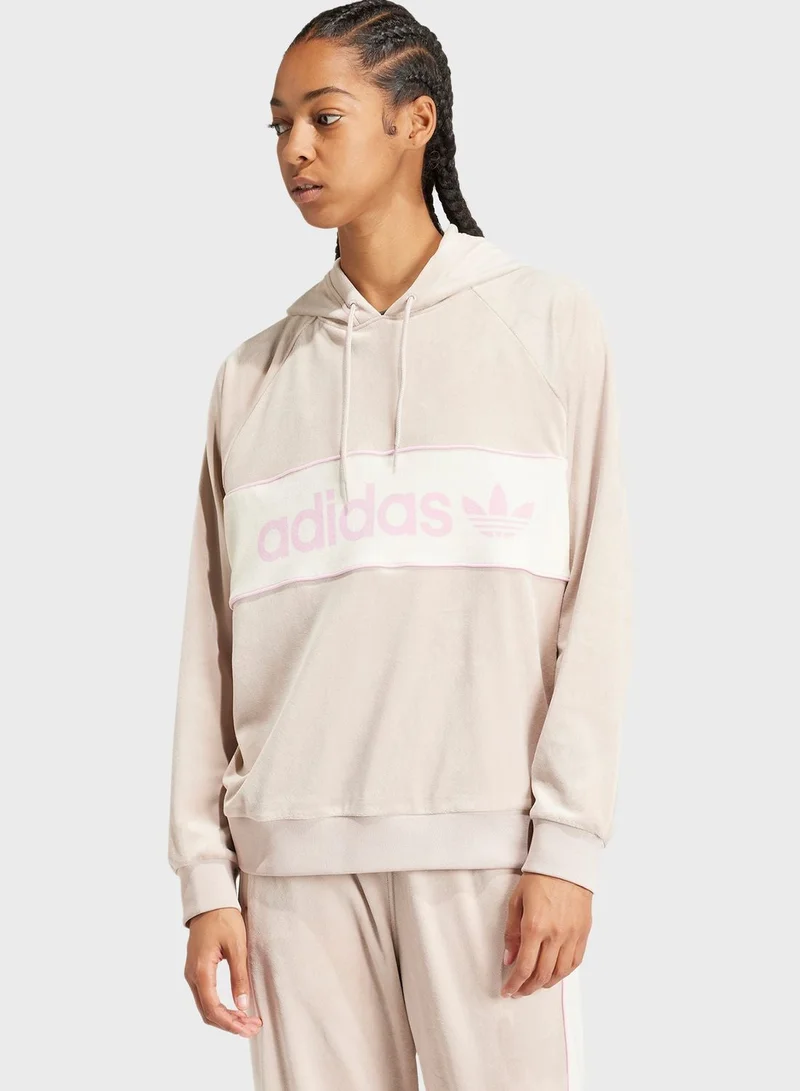 adidas Originals Essential Half Zip Hoodie
