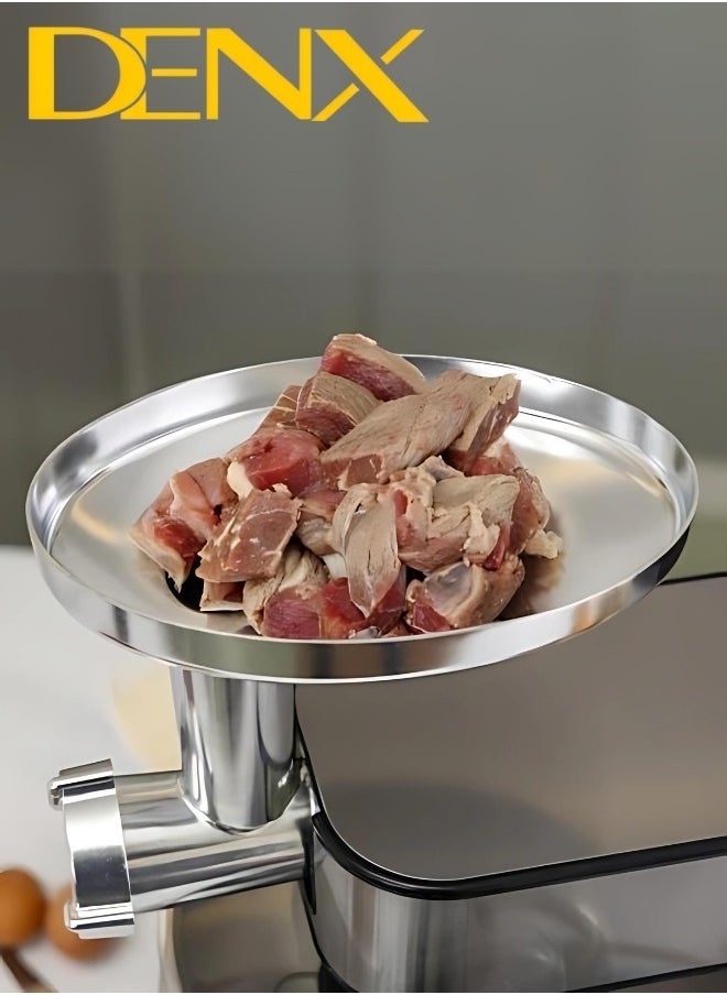 Denx 3-In-1 Electric Stand Mixer, Food Processor, And Meat Grinder With 5-Liter Capacity, 1300 Watts From Dx2047 - Image 5