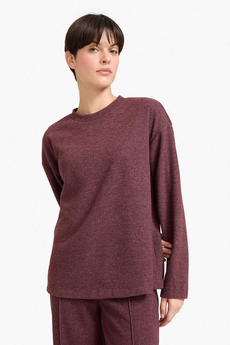 DeFacto Relax Fit Long Sleeve Sweatshirt - Image 4