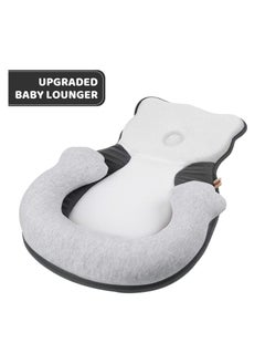 KASTWAVE Portable Snuggle Bed-Co-Sleeping Bed for 0-6 Months Baby Head Support Adjustable with 3D Breathable & Ultra Soft Infant Floor Bedfor Travel, Newborn Essentials Organic Co-Sleeper Baby snuggle (Bear)  - Image 3
