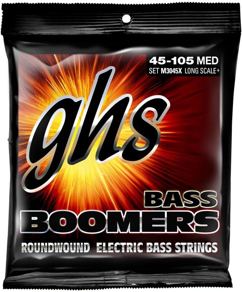 GHS Strings BASS BOOMERS M3045X Long Scale Plus, Medium Set, 45-105 - Image 2