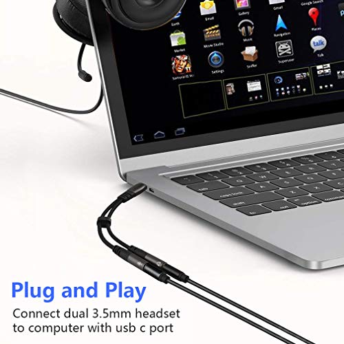 LecLooc USB C Microphone Adapter, USB C to 3.5mm Combo 3.5mm Hi Fi Audio & Mic Jack Splitter Compatible with iPhone 16 15 Pro Max/15 Pro/15 Plus,iPad Pro/Air, MacBook, Pixel 9 8 7, Galaxy S24 23 S22 - Image 5