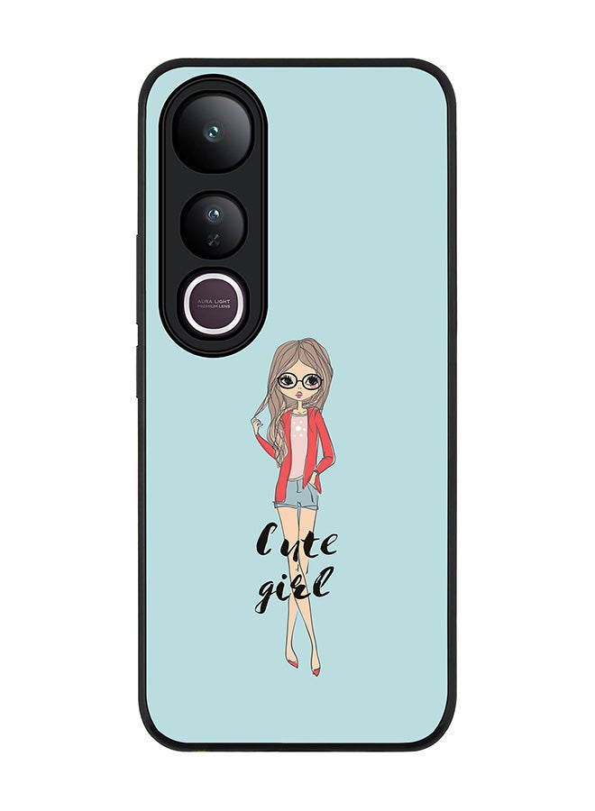 Stylizedd For vivo V50 Lite Case,Slim fit Camera Protection, Shockproof Thin Phone cover  - Dreamer Cute Girl