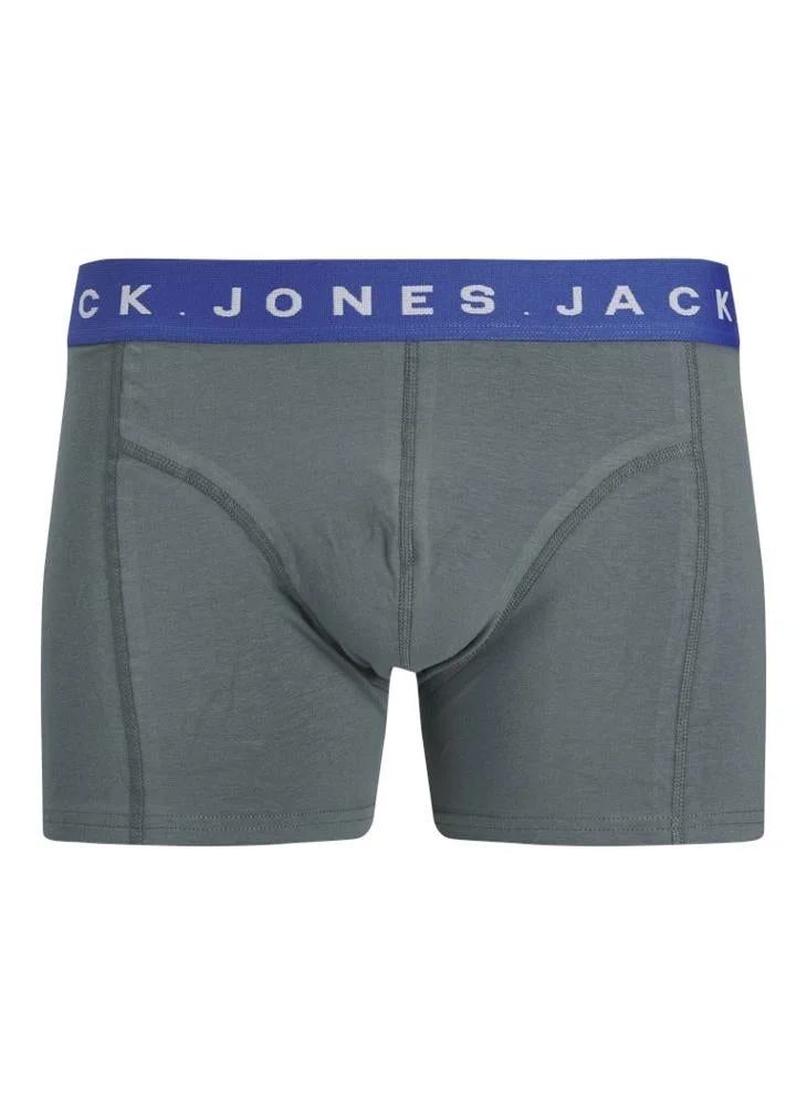 JACK & JONES 3 Pack Jacbennett Solid Trunks