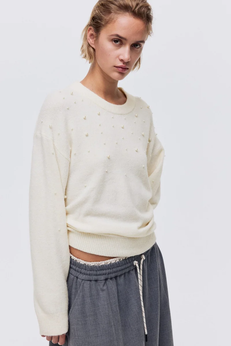 H&M Embellished jumper