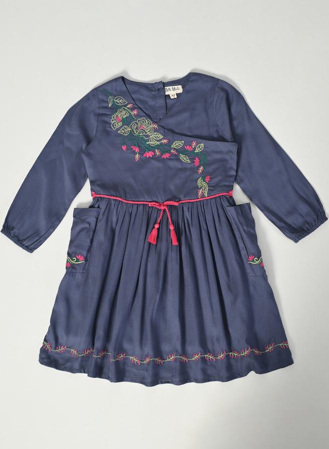 بيلا مودا فستان جينز مطرز - Image 2