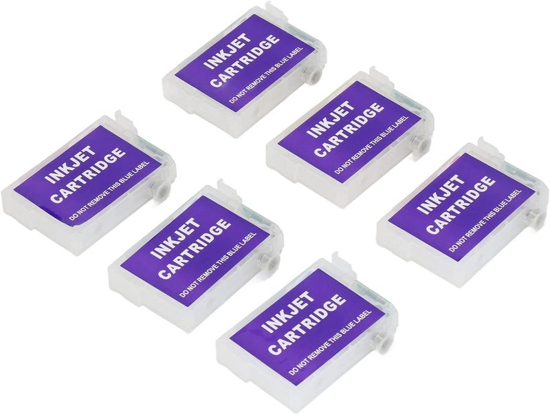 klarako 6 Colors Ink Cartridge with Permanent Chip Replacement Refill Cartridge Printer Accessories (T0781/T0782/T0783/T0784/T0785/T0786) - Image 5