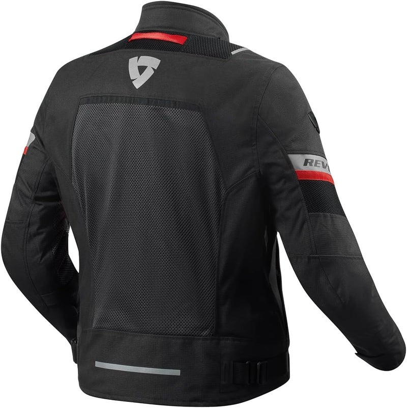 REV'IT! Tornado 4 H2O Adventure Touring Motorcycle Jacket - Black/Anthracite, X-Large - Image 2