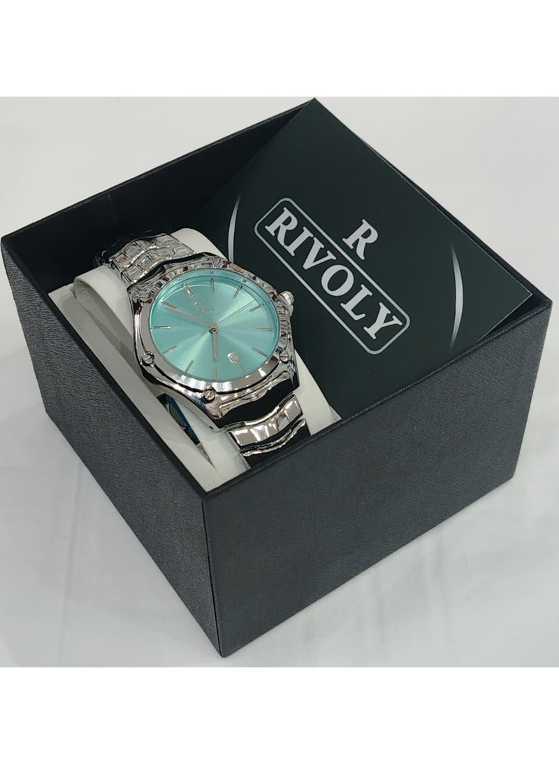 Rivoli Men's Watch, High Quality, Modern Edition, Stainless Steel