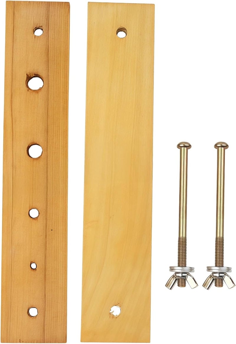 Bookbinding Wood Press Bolts for Paper Clamp Kit, DIY Craft Binding and Pressing, Portable Tool for Hobby Studio Use - Image 1