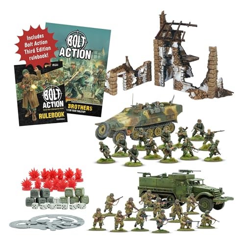 WARLORD GAMES Band of Brothers Bolt Action Third Edition Starter Set by Warlord Games 28mm World War 2 Strategy Battle Game for 2 or More Players Using Miniatures - Image 5