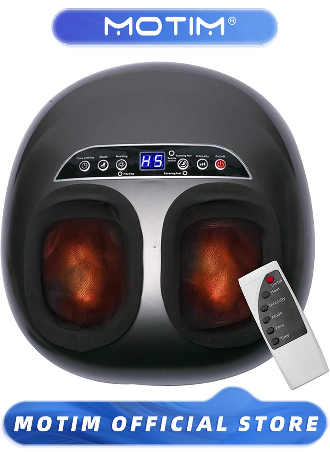 Motim Foot Massager for Plantar Fasciitis and Tired Muscles Foot Massager Machine with Heat and Remote Feet Massager for Neuropathy Pain Relief and Circulation  - Image 1