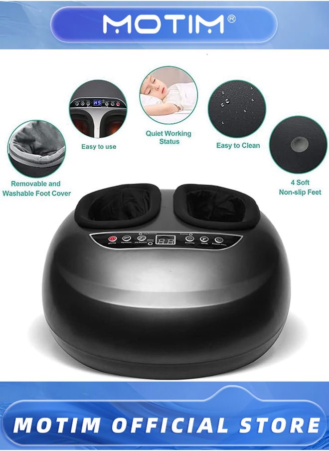 Motim Foot Massager for Plantar Fasciitis and Tired Muscles Foot Massager Machine with Heat and Remote Feet Massager for Neuropathy Pain Relief and Circulation  - Image 2