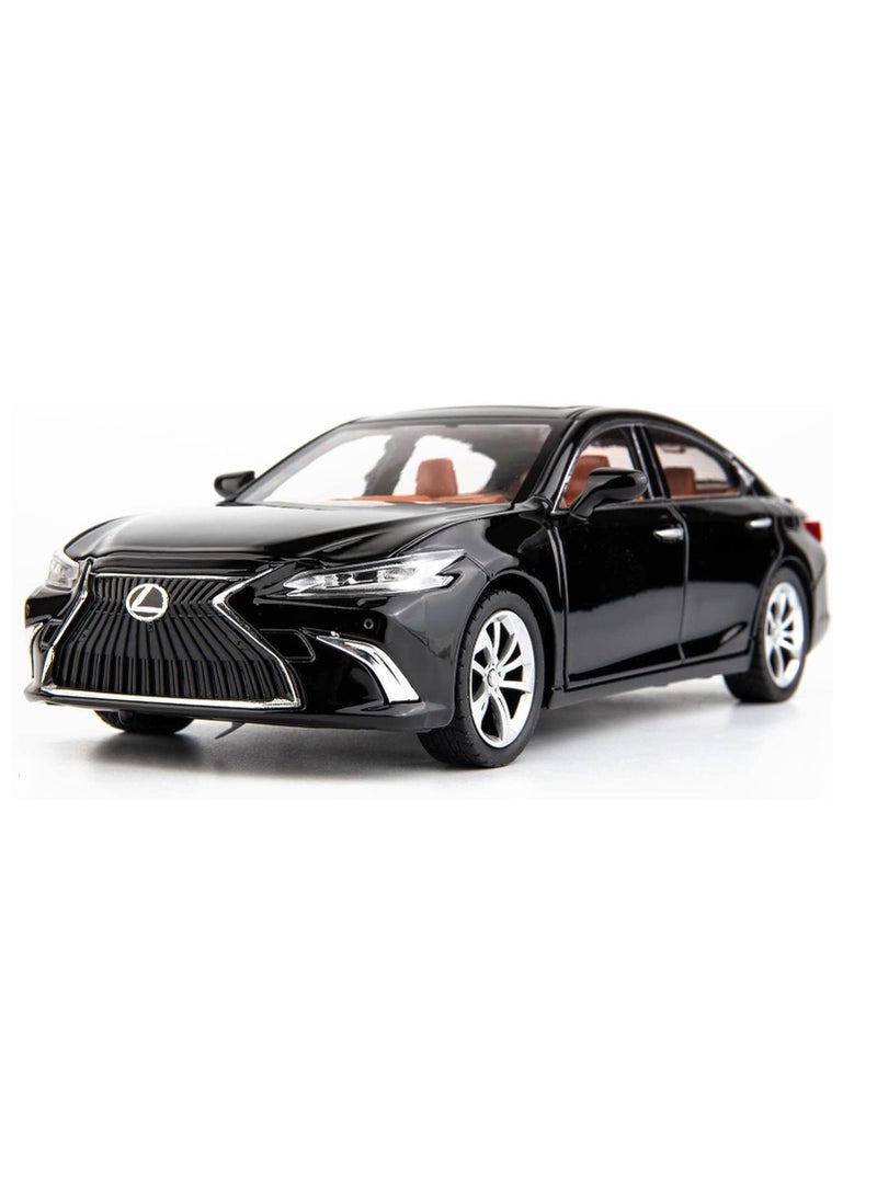 Swift 1:24 Lexus ES300 Model Car Alloy Diecast Collectible Toy Car with Light and Sound Toy Vehicle Door Can Be Opened for Boys Kids Toddler Gift White Car  - Image 1