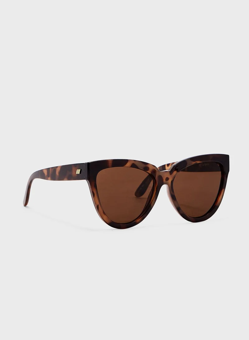 Le Specs Liar Lair Shape Sunglasses