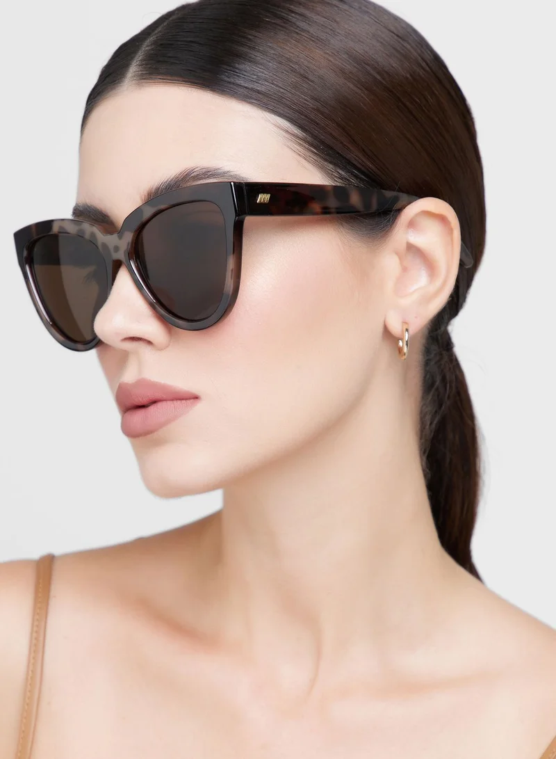 Le Specs Liar Lair Shape Sunglasses