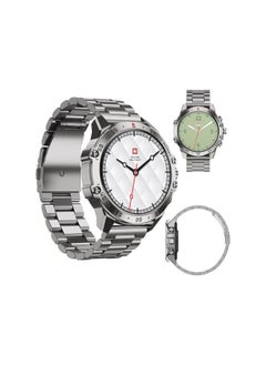 SWISS MILITARY Swiss Military DOM5 Smartwatch 1.43" AMOLED, Bluetooth Calling, Multi Language, Health & Sports Tracking, Wireless Charging, 7 Days Battery  - Image 3