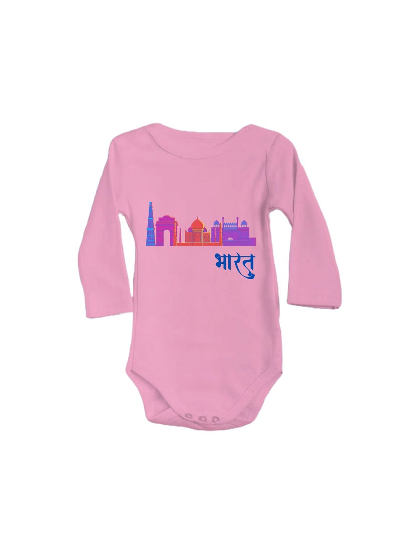 PRINTSHOP4ME India Baby Romper Printed Designs-100% Cotton Soft Fabric Rompers-Baby Full Sleeve Bodysuit For Boys And Girls-Perfect For New Born Baby-Everyday Wear For Babies - Image 1