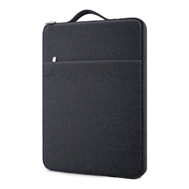 MicaYoung 16 Inch Laptop Sleeve Case Carrying Bag Compatible with 16 inch MacBook Pro M4 M3 M2 M1 Waterproof Chromebook Cover Computer Zipper Pouch with Handle Pocket Black - Image 2