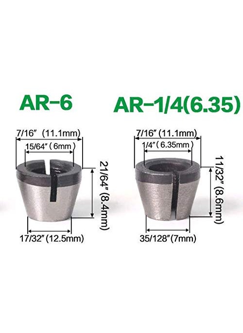 Digital Craft Digital Craft 1Set 60mm635mm Woodworking Router Bit Engraving Machine Wood Milling Cutter Woodworking Milling Cutter Chuck Convert Set  - Image 2