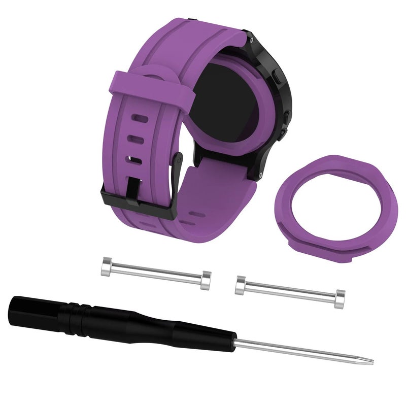 Bluejw Replacement Soft Silicone Wrist Strap Watch Band for Garmin Forerunner 225 GPS Running Watch – Comfortable, Durable & Easy to Install - Image 3