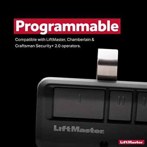 LiftMaster ريموت كنترول LiftMaster 893Max Security+ 2.0 3-زر للتحكم في بوابة مع مشبك للقبعة - عبوة من 1 - Image 4