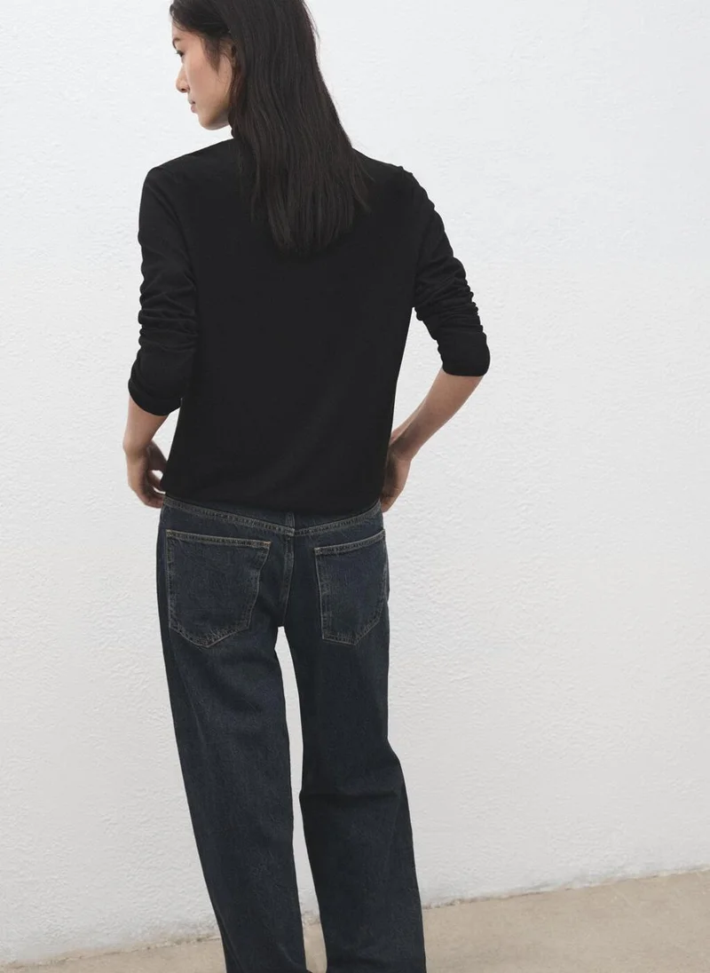 MANGO Turtleneck knitted sweater