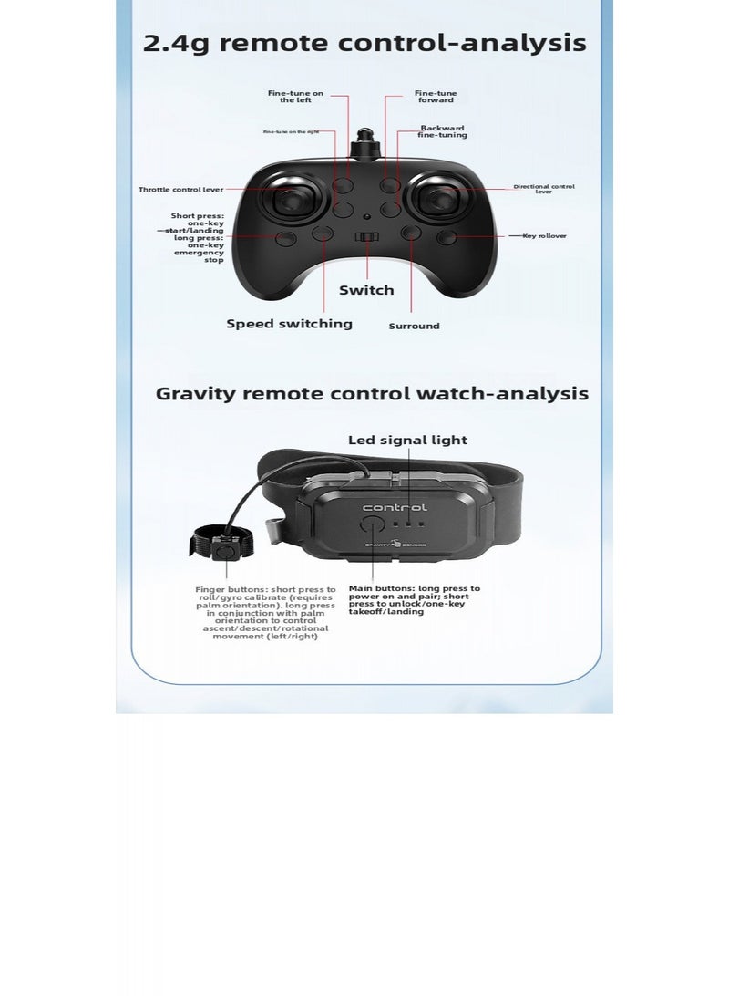 New Remote Control Airplane, Airliner Model, Foam Shock-Resistant Toy, 3-Speed Variable Speed+360°Stunt+40 Meters Remote, Gift for kids - Image 4