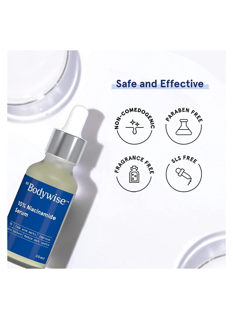 Be Bodywise - Be Bodywise  10% Acne & Dark Spots Face Serum 30ml - Image 1